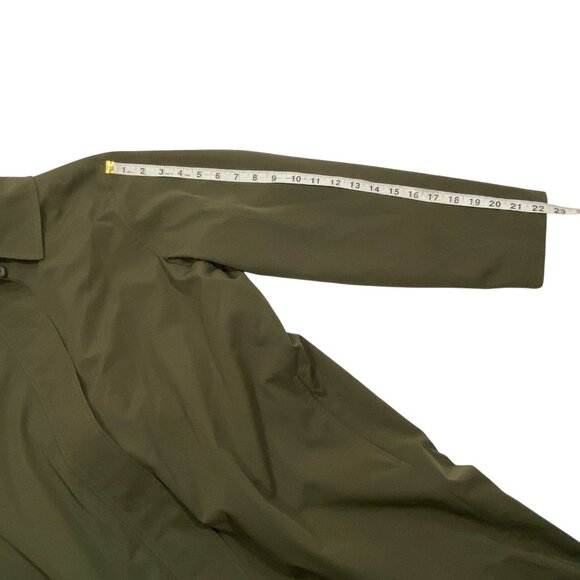 L.L. Bean Womens Petite Small Long Coat trench coat Detachable Liner cabincore - Picture 12 of 13